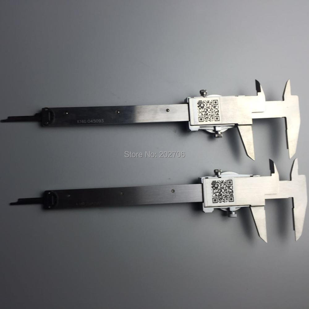 Calibre de Dial Guanglu, pinzas Vernier de Paquimetro de acero inoxidable de alta precisión de 0,01mm, instrumentos de medición, herramientas de medición