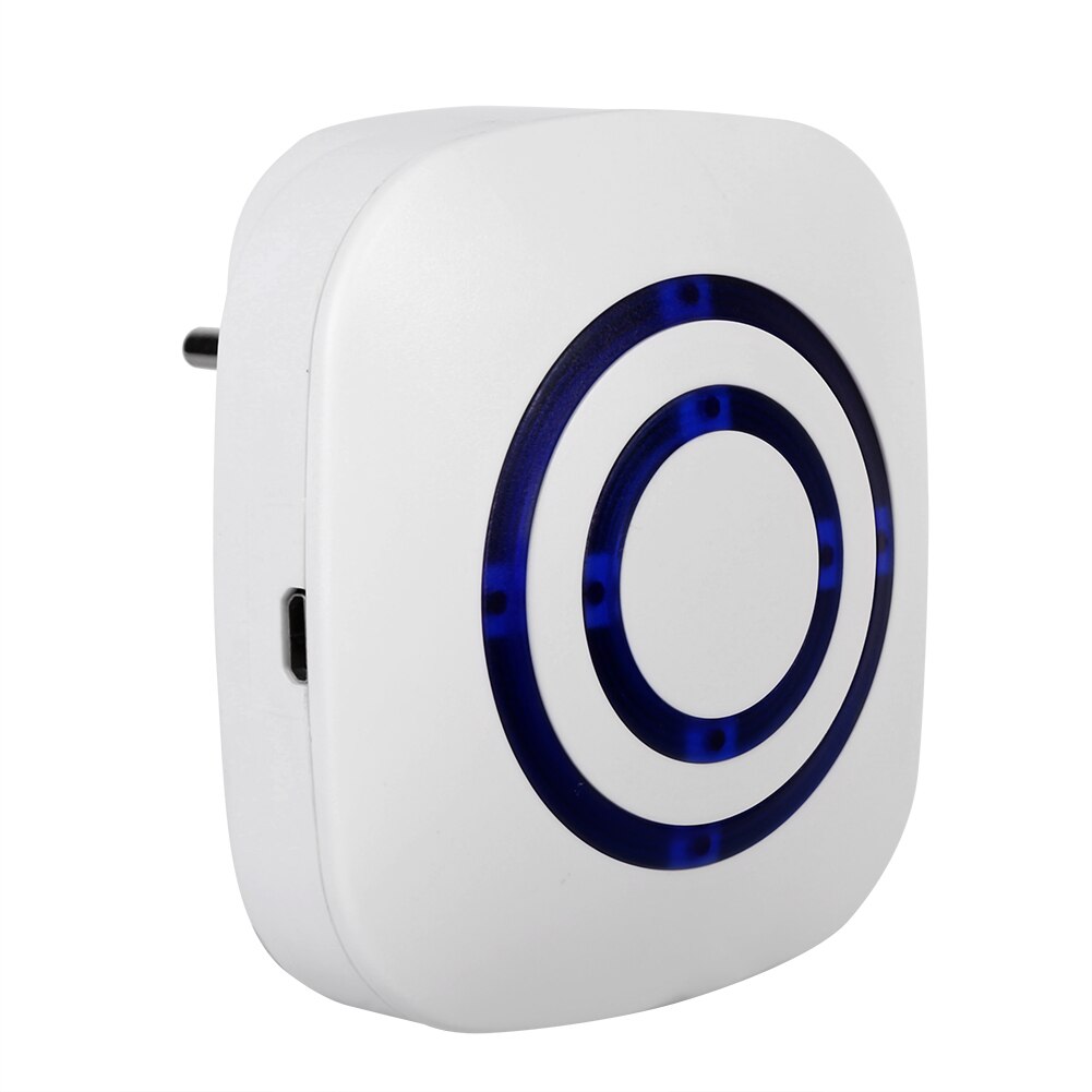 Sensor de movimento sem fio campainha alerta inteligente campainha da porta sistema segurança em casa alarme doorbells para garagem patrulha plug ue