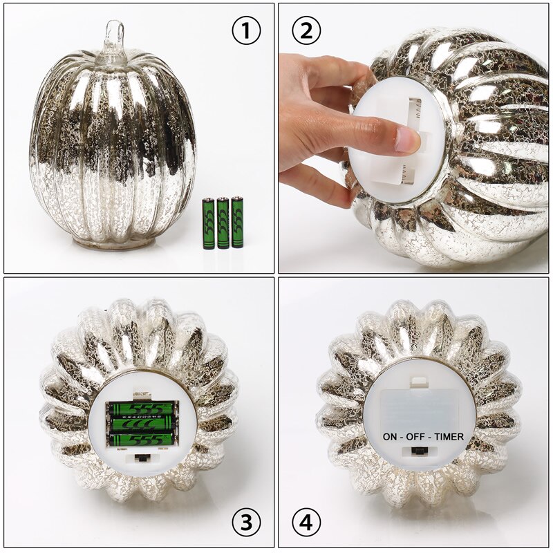 1 st pumpa flamlösa ljus led ljus doftljus velas bougie led lampa för halloween födelsedag bröllop dekoration