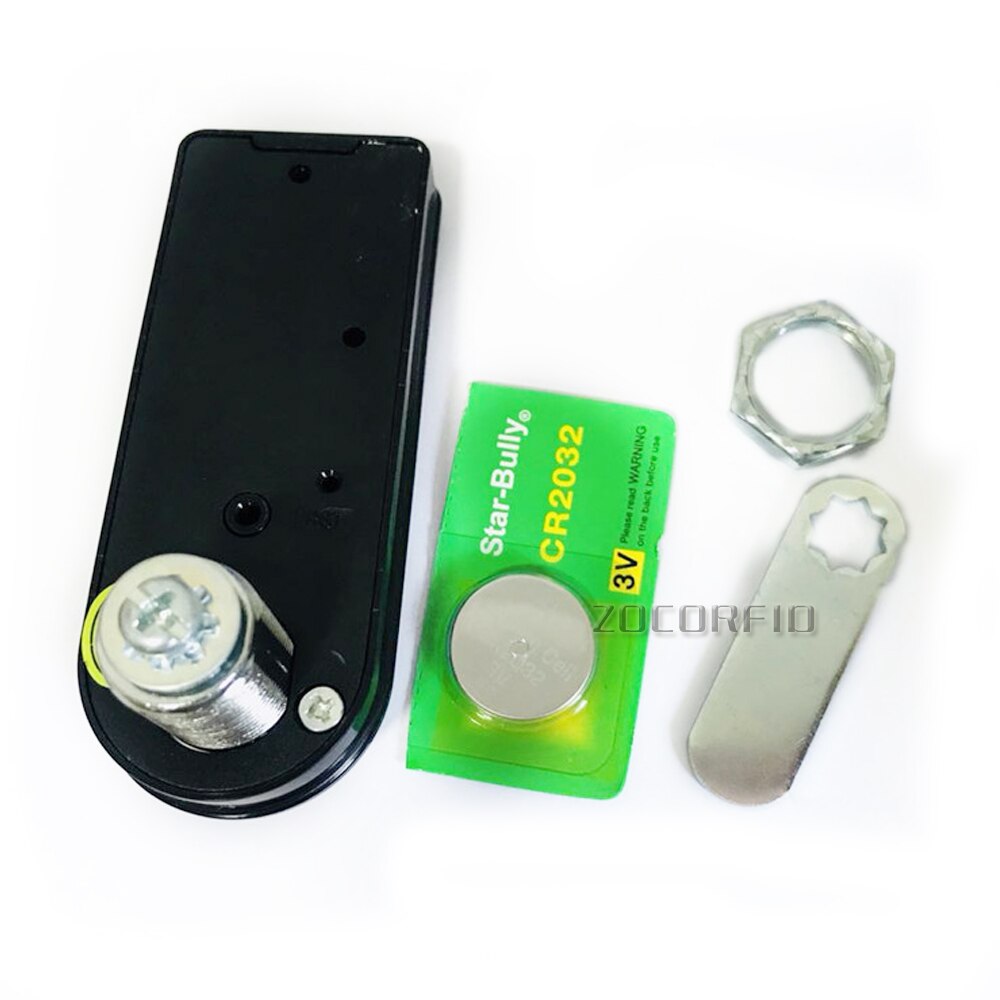 The newest Digital Keypad Password Keyless Lock with dry battery Security Cabinet Coded Locker temporary or public passowrd mode