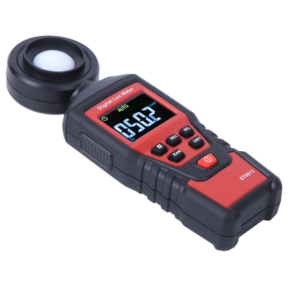 Portable Digital LCD Light Illuminance Meter Photometer High Accuarcy Illuminometer Instrument 1-100000 Lux Meter