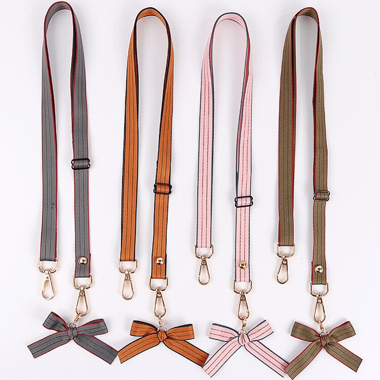 Bowknot praktisch Riemen Diagonale spreizen telefon Hülse Schlüsselband bogen teleskop seil diy zubehör tasche schulter gurt