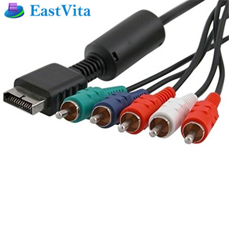 EastVita Multi Component AV kabel 1.8m Voor PlayStation 2 voor PlayStation 3 voor PS3 voor PS2 game kabel Games accessoires r29