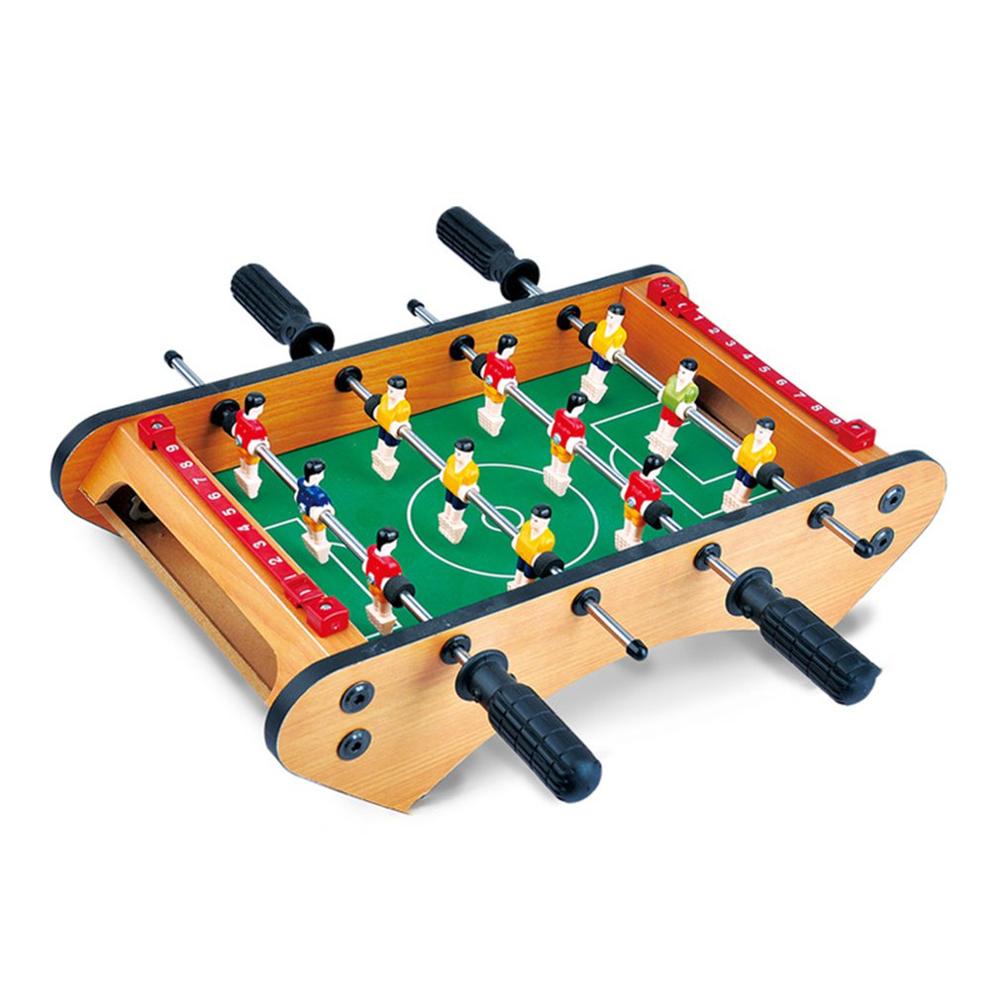 Mini Tabletop TischfußBall-Tragbare Tabelle FußBall Spiel einstellen W / 2 Bälle Und Ergebnis Wächter Für Erwachsene freundlicher: Default Title