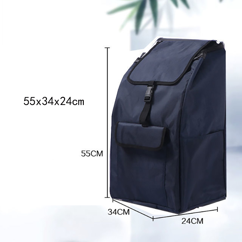 Storage Bags for Trolley Shopping Cart Woman Market Purchase Basket Trailer Portable Cart Large Luggage Bags Foldable Handbag