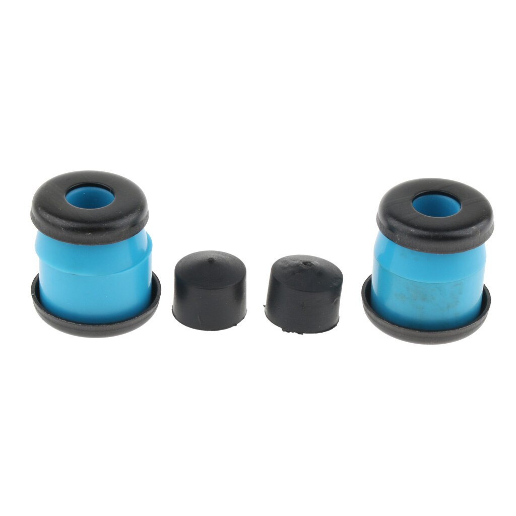 Remplacement Skateboard Bagues PU Cylindre Conique Camion Bague Rondelles Skateboard Kit de Reconstruction Camion Bagues Ensemble: 7in Blue