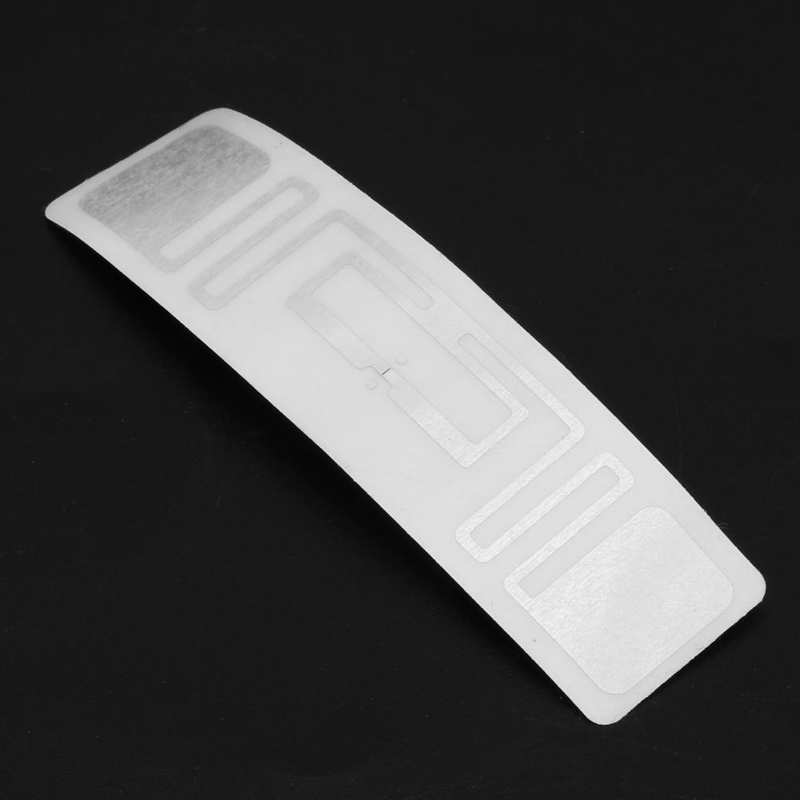 100pcs UHF RFID Labels 860-960MHz UR108 Chip Reusable Electronic Tag for Assets Management 73x20mm complies with EPC Class1 Gen2