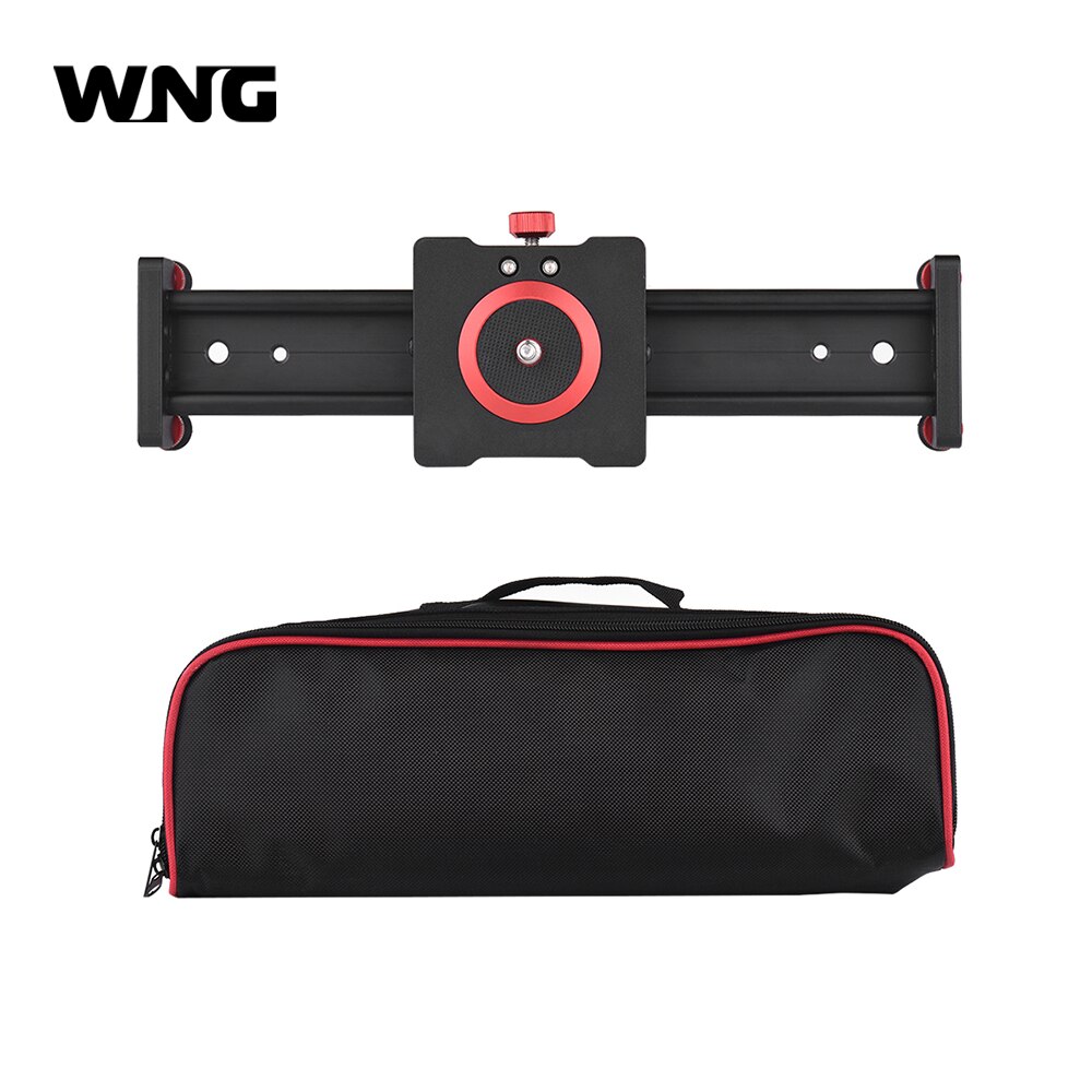 Camera Slider Aluminum Alloy Dolly Rail 50CM with 4 Bearings for Smartphone Nikon Canon Sony Camera