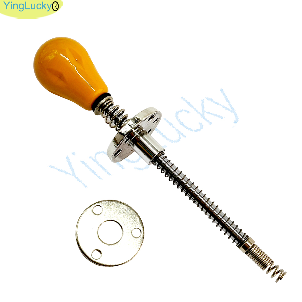 1PC Shooter Launcher Pusher Puller Ball Shooter voor Flipperkast-Flipperkast Onderdelen-Flipperkast Machine-Arcade Onderdelen Accessoires: WHITE