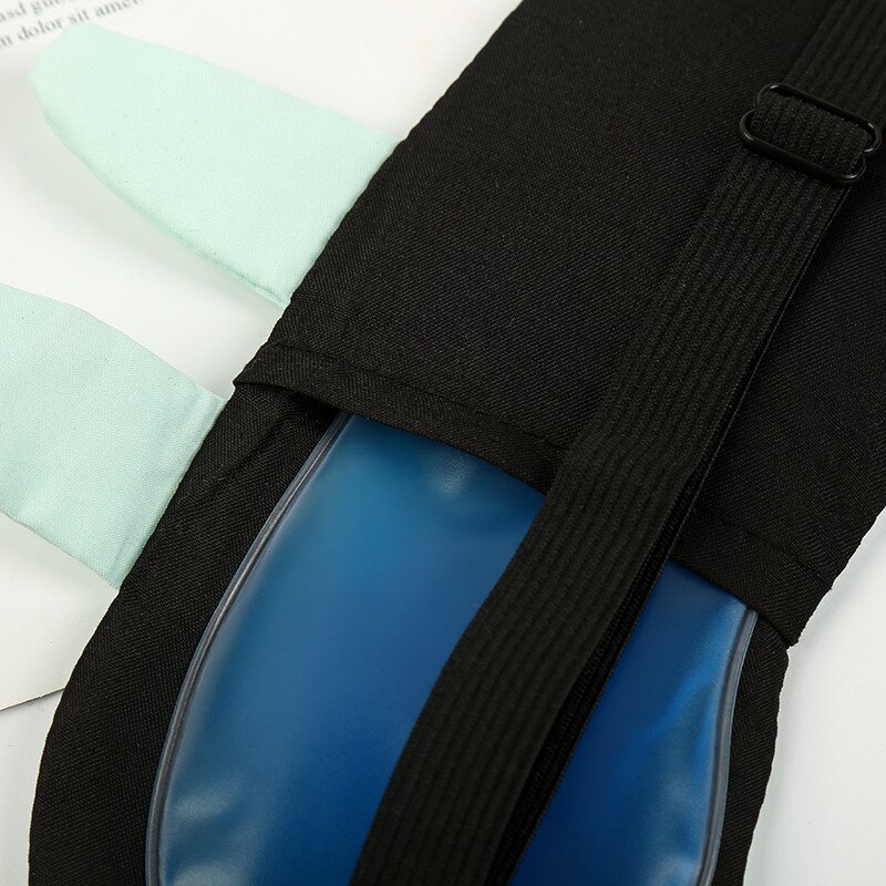 Mooie Slaap Oogmasker Slaapmasker Katoen Kat Ooglap Slaapmasker Leuke Eye Cover Travel Rest Eye Band Slaapmasker Met ijs Zak