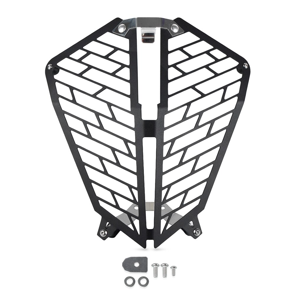 Voor Ktm 790 Adventure 790 Adventure R S Motorfiets Aluminium Koplamp Guard Protector Cover Bescherming Grill 790 adv: Black