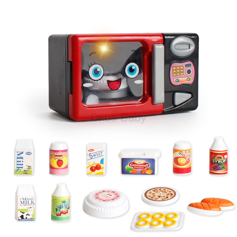 Elektrische Magnetron Apparatuur Speelgoed voor Keuken Housekeeping Rol Pretend Play Game Developmental Game Kinderen Kids Speelgoed: Microwave ovens