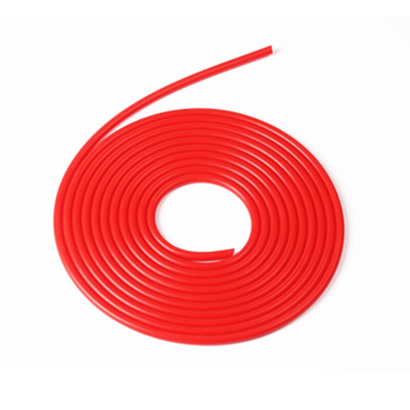 Silicone Vacuum Tube Hose Silicon Tubing Universal 3MM 4MM 6MM 8MM Red Auto parts