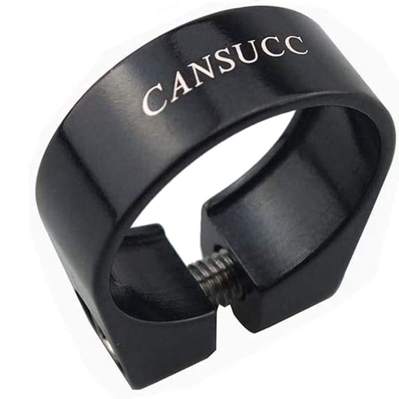 CANSUCC Bike Seat Post Clamp Aluminum Alloy 30.0mm Mountain Bicycle Seat Tube Clamp