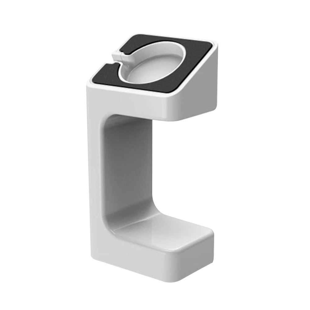 Ładowarka Uchwyt stacji dokującej Zegarek Stojak do ładowania Bransoletka Stojak do ładowania zegarka Uchwyt do ładowania Apple Watch 42 mm 38 mm: WHITE