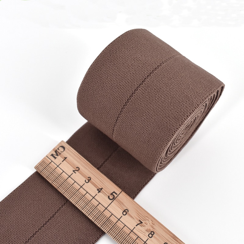 6cm fold elastikbånd løs bælte tilbehør til gummibånd kjole blonder trim syning kanter talje elastikbånd 1 meter