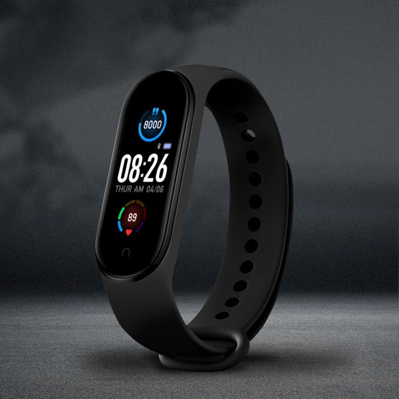 M5 Smart Watch Fitness Trcker Sport Smart Bracelet Pedometer Heart Rate Blood Pressure Bluetooth Wirstband Waterproof Smart Band