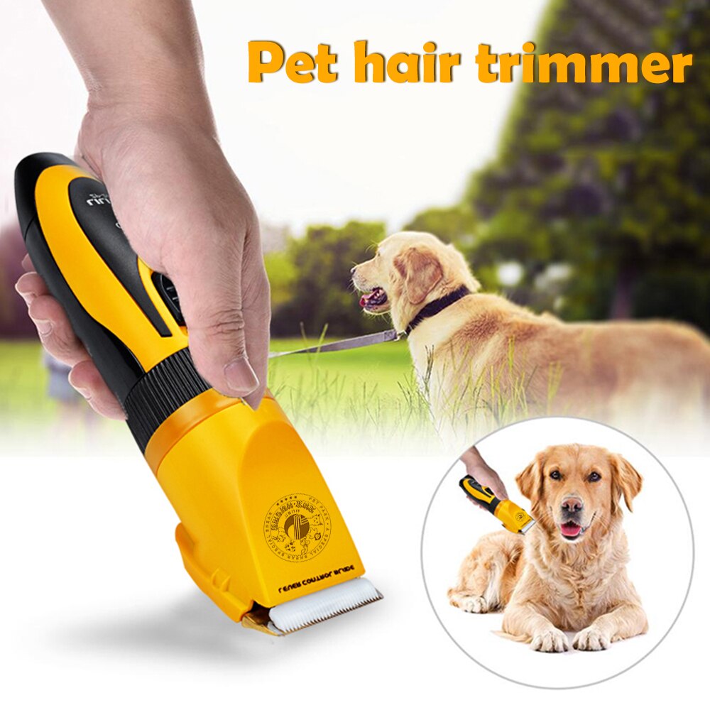 35W Elektrische Schaar Professionele Huisdier Tondeuse Dieren Grooming Tondeuse Hond Trimmer Cutters 110-240V Ac