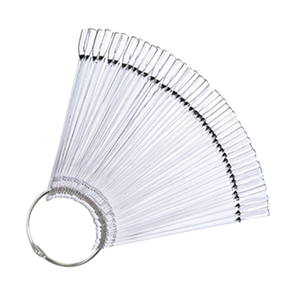 50 Pcs Valse Nagellak Display Nail Capsules Praktische Fan Nail Art Tool: Default Title