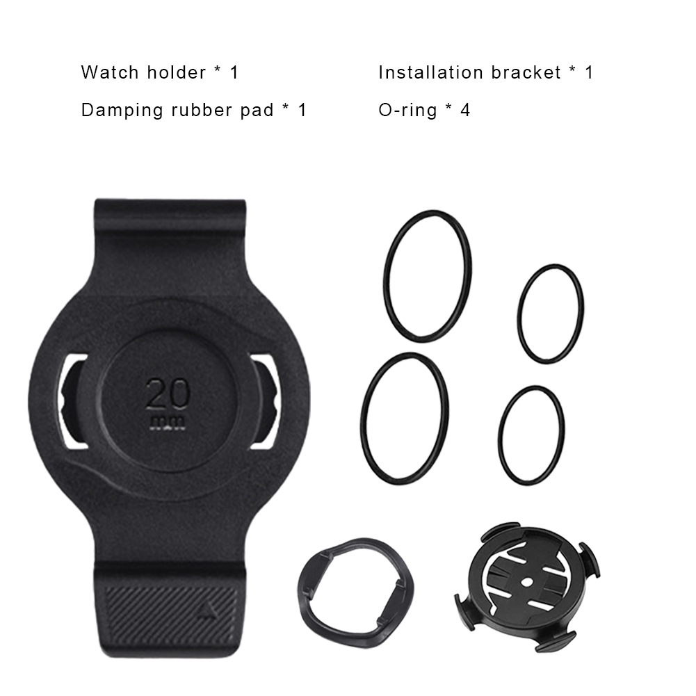 Base de ordenador para bicicleta de montaña, accesorios para Garmin QuickFit, Garmin Fenix 3/5/6/7/MK1/2, 20/22/26mm: Blanco