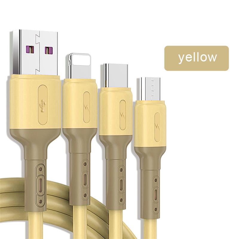 3 in type  c 8- 1 micro-usb-kabel voor iphone 11 xr 8 x 7 6 6s plus ios 10 9 8 samsung nokia usb-snellaadkabels: Jw