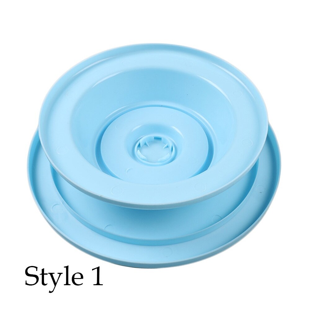 10 Inch Plastic Taart Draaitafel Set Diy Gebak Accessoires Cake Stand Cake Turntable Roterende Cake Decorating Bakken Tool