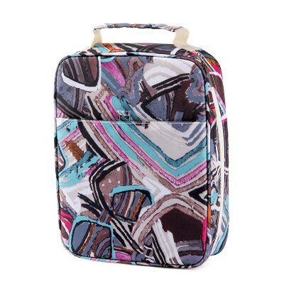 Creativa cartuchera 150 Solt de gran capacidad de colores, cartuchera multifuncional con estampado Floral de animales de dibujos animados, caja para lápices, suministros de arte: Eye