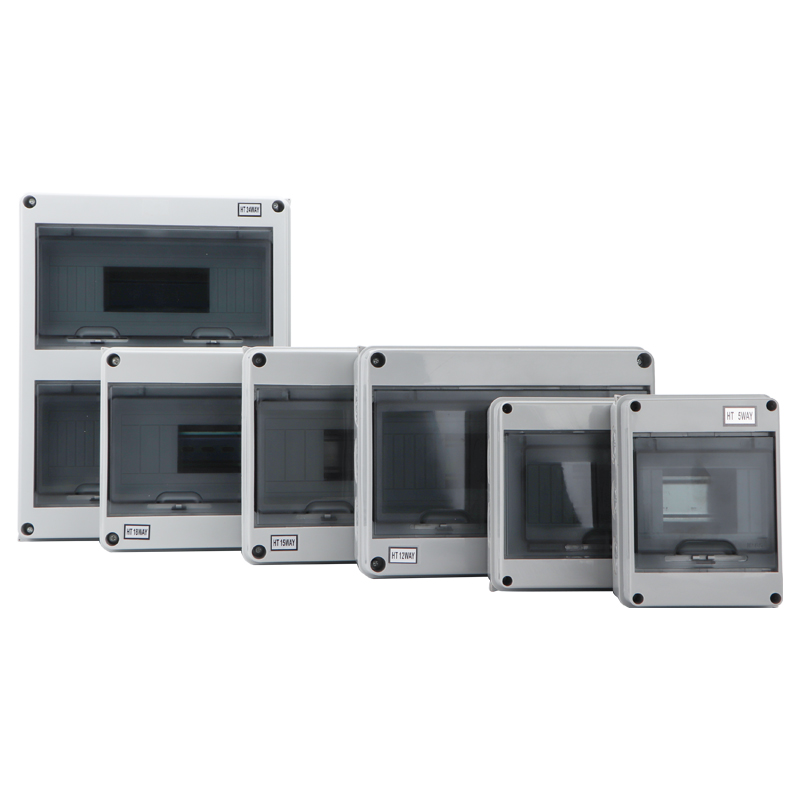 IP65 5/8/12/15/18/24Ways Electrical Waterproof Distribution Box Outdoor Circuit Breaker MCB power 1 Piece