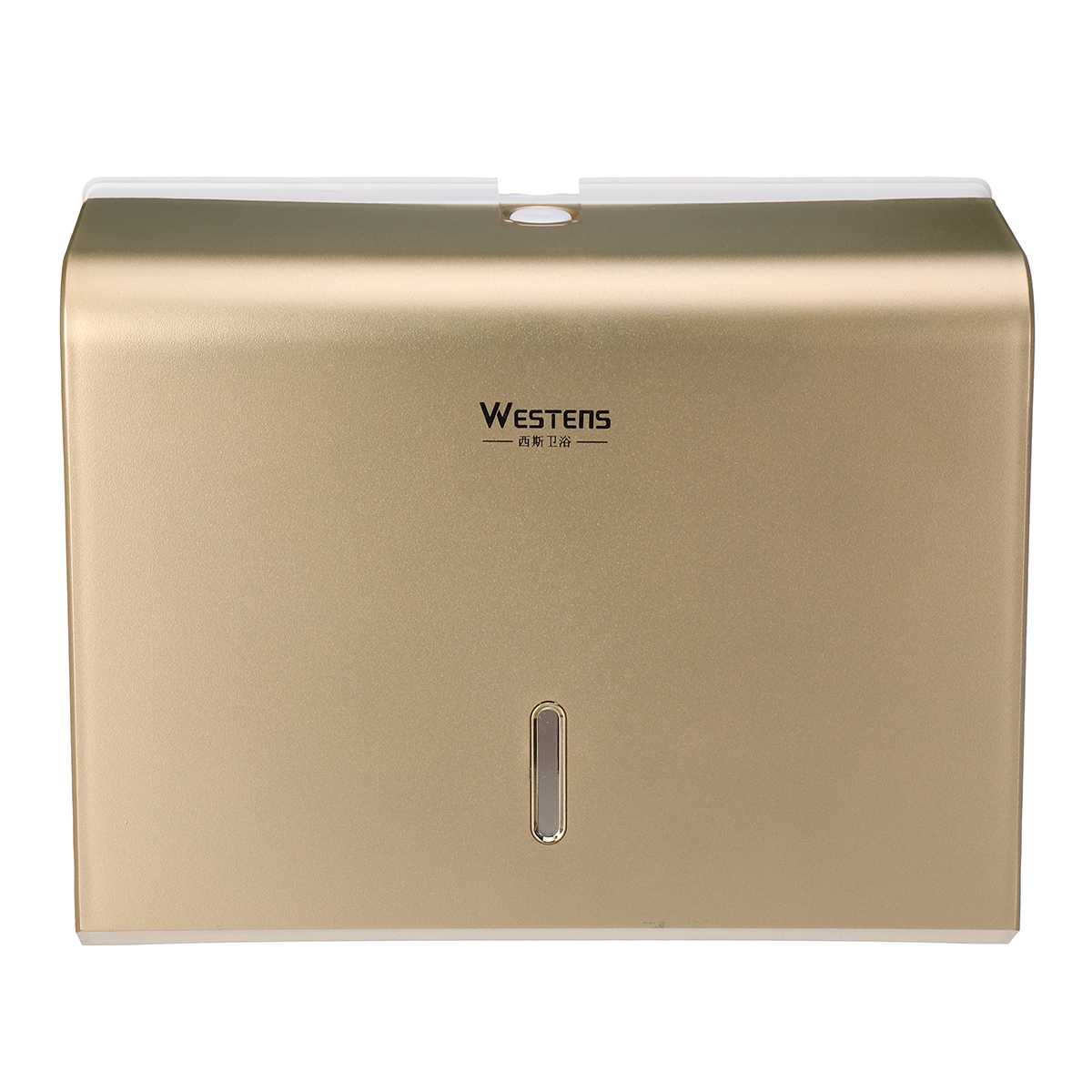 = Toiletpapier Houders Wall-Mounted Toiletpapier Handdoek Dispenser Tissue Box Wall Mounted Houder Badkamer Accessoires: Gold