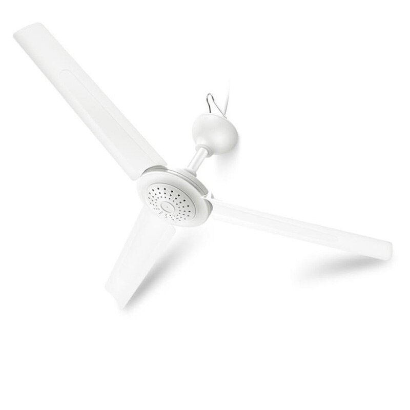 6 blade stille loftsventilatorer køligt myggenet elektrisk blæser bløde vindnet hængende ventilator huslyskøler: Stor fan