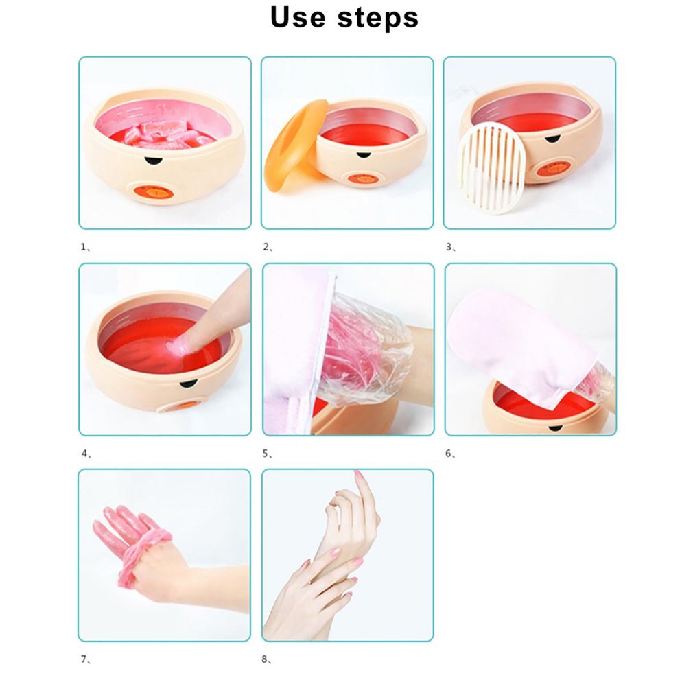 FRCOLOR Paraffin-Handschuhe Für Wärmebehandlung – Wiederverwendbare Feuchtigkeitsspender Für Hände & Füße