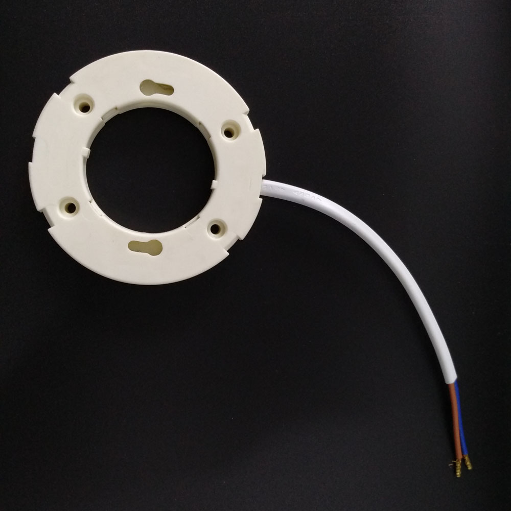GX53 base de lampe GX53 support de prise de lumière gx 53 lumière LED GX53 adaptateur de support blanc corps Surface support de montage bases de connecteur