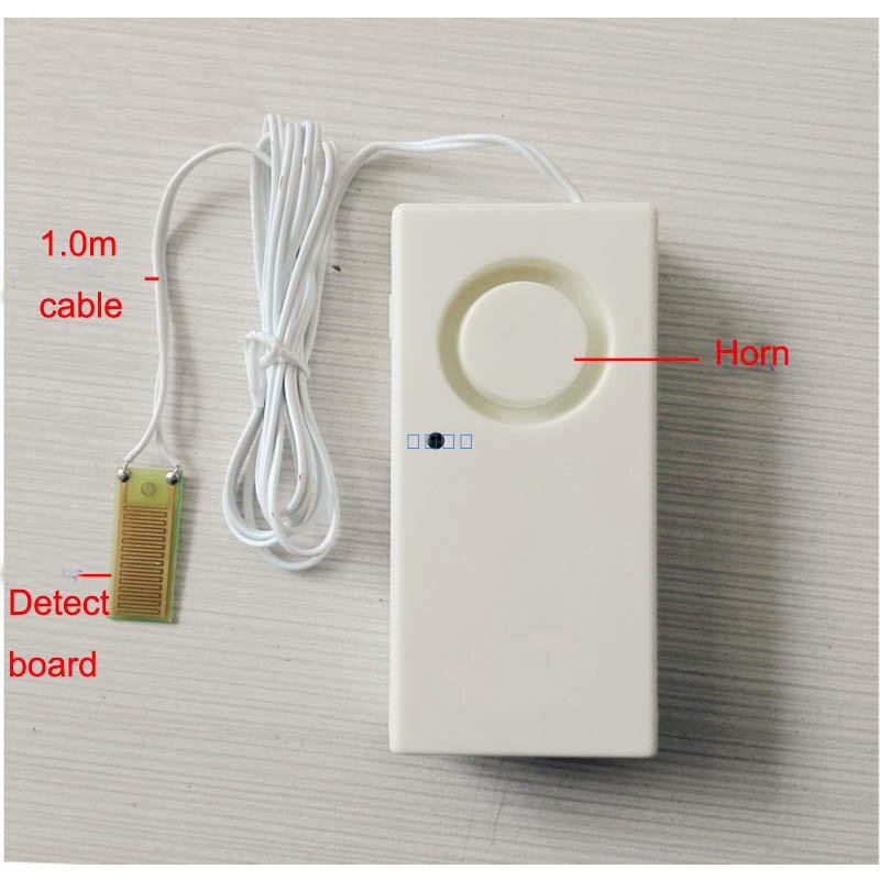 Water Leaks Alarm Security Wireless Water Level Overflow Leakage Alarm Alert Sensor Detector 120dB