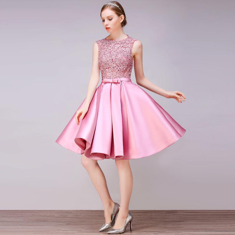 Blonde mini aftenkjoler qi pao kvinder traditionelle kinesiske tøj kjole cheongsam pink værtskjole qipao