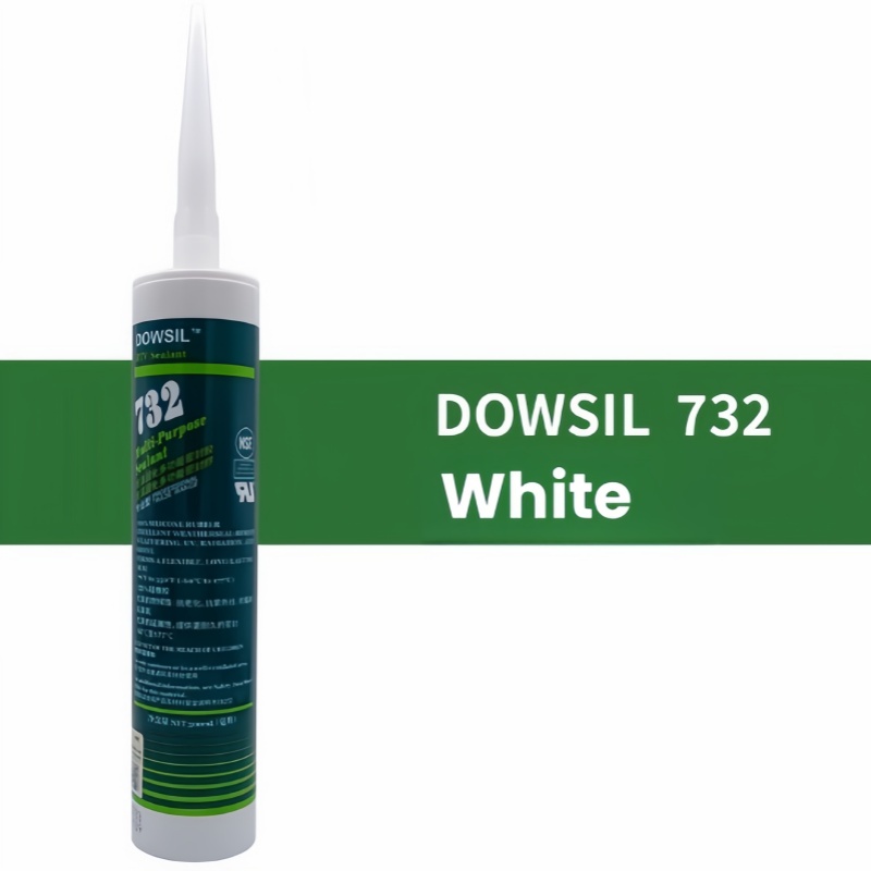 Dow Corning Dowsil 732 Multi-Purpose Siliconenkit RTV 300ML Elektronische Neutrale Waterdichte Kit: Zwart