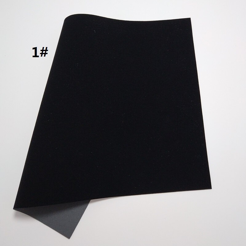 1pc 21 x 29cm kunstlæder stof i ruskind, læderplader i syntetisk læder, pu læder til at lave buer leosyntetisk  t283: 1