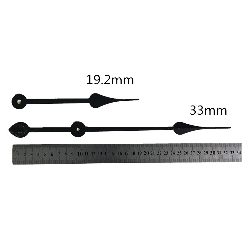 Grote Klok Lange Pointers Opknoping Diy Quartz Horloge Stille 28Mm Wandklok Beweging Quartz Reparatie Beweging Klok Mechanisme Onderdelen