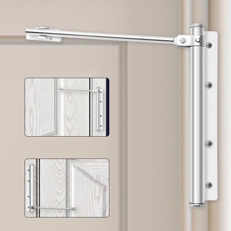Stalen Deur Dichter Automatische Deurdranger Onzichtbare Voorjaar Dichter Deur Licht Eenvoudige Huishoudelijke Dichter Deur Buffer Doen P6K7