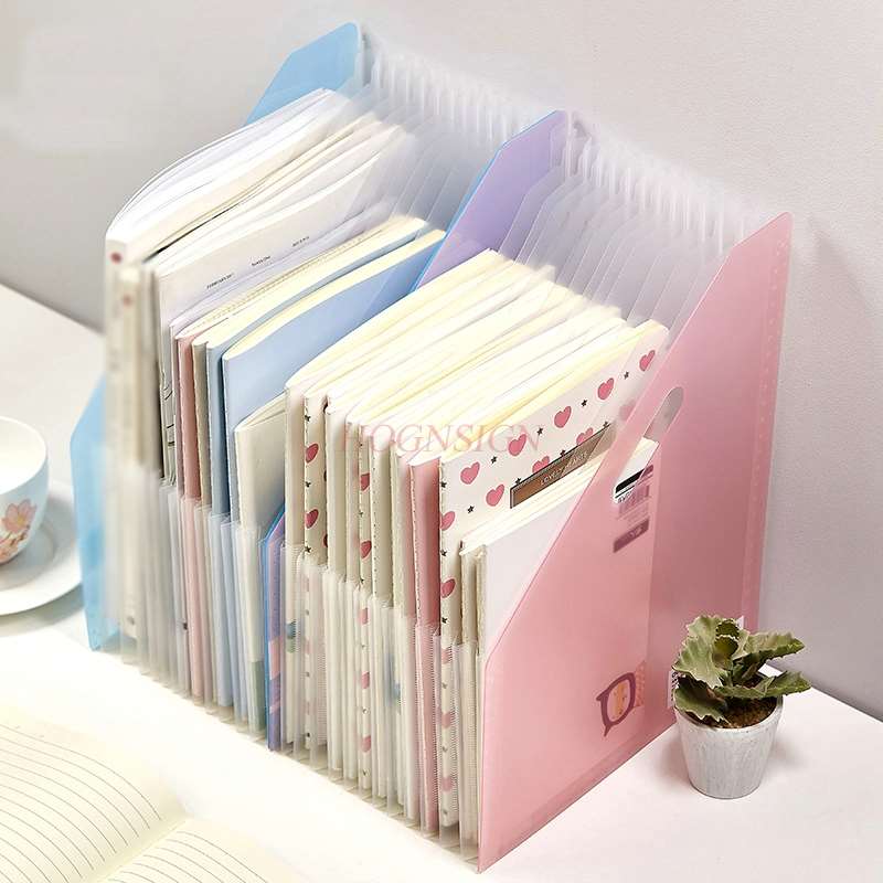learning stationery Folder multi-layered student classification information booklet paper a4 insert paper bag paper bills