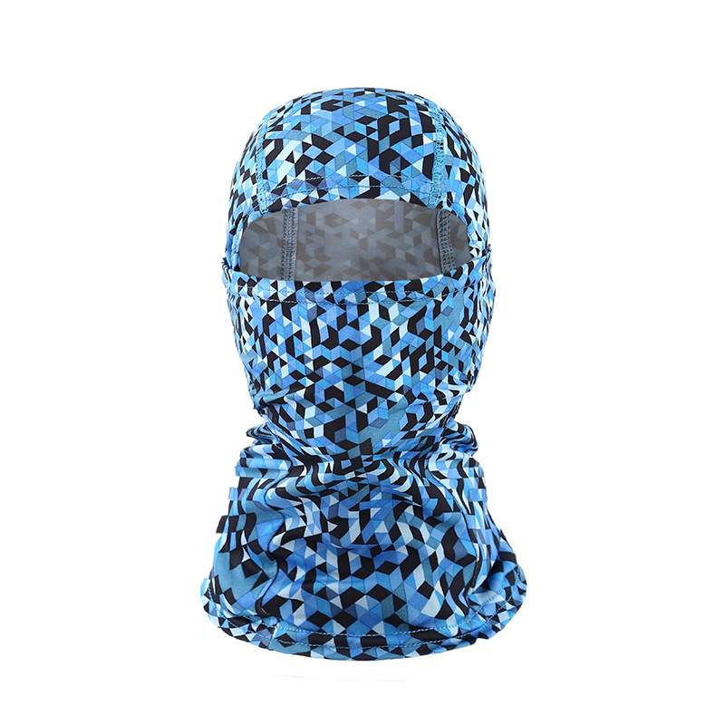 Pasamontañas de camuflaje máscara facial completa esquí bicicleta ciclismo caza cubierta para la cabeza bufanda Blaclava gorra Bandanas hombres: Multicolor