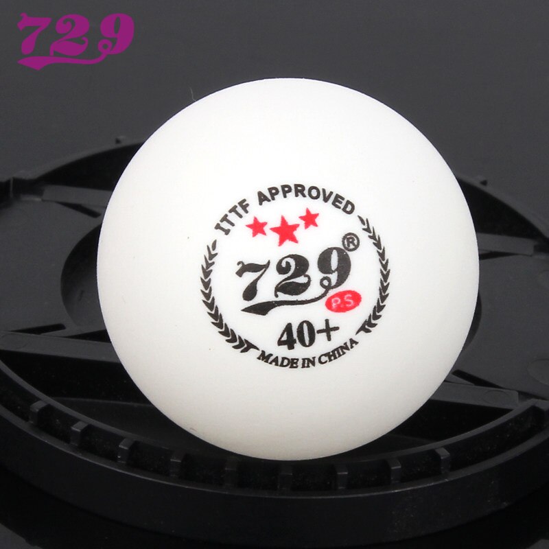 729 Table Tennis Ball VERY 3-Star material seamed plastic poly ITTF Approved ping pong balls tenis de mesa