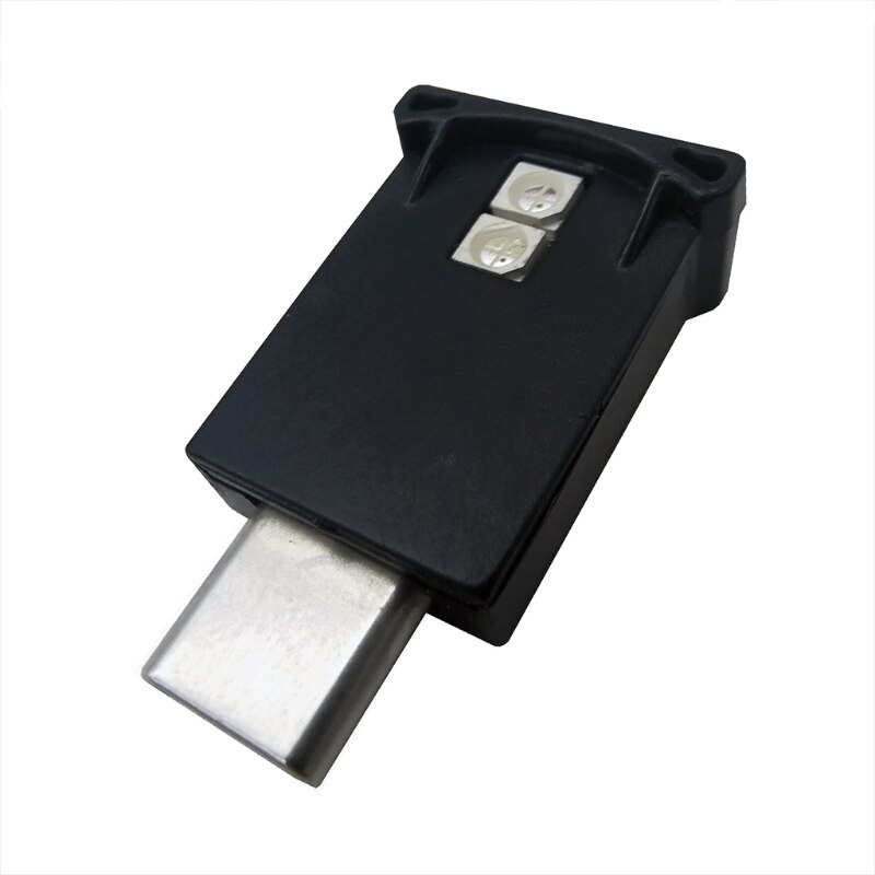 Omgevingslicht Auto Auto-interieur Sfeerlamp Type-C LED Omgevingslicht 8 Kleuren RGB Dynamische Gradiënt Helderheid Instelbare Interieursfeerlamp