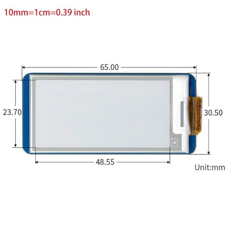 Raspberry Pi Pico 2.13 Inch Electronic Ink Screen Expansion Board Raspberry Pi Pico Dual-core Single-chip Microcomputer