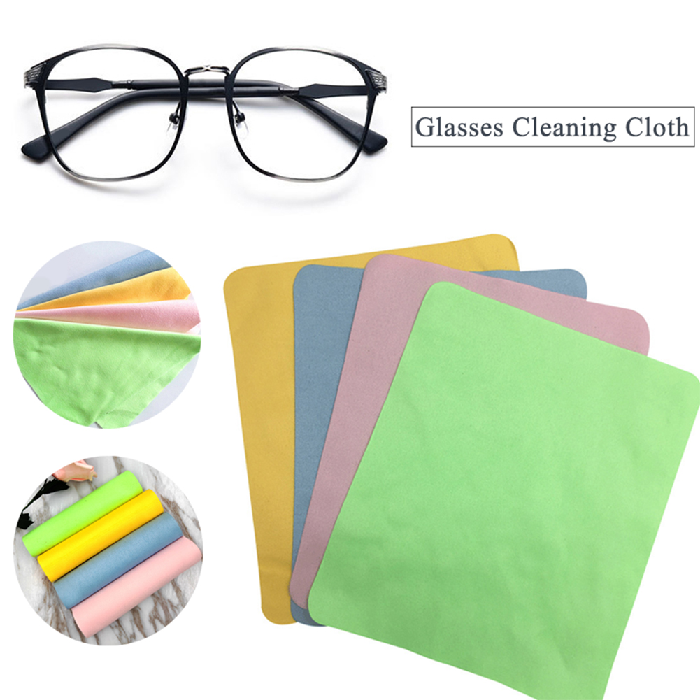 1Pc Zeem Glazen Cleaner 150*180 Mm Microfiber Schoonmaakdoekje Voor Lens Screen Cleaning Doekjes Bril Accessoires