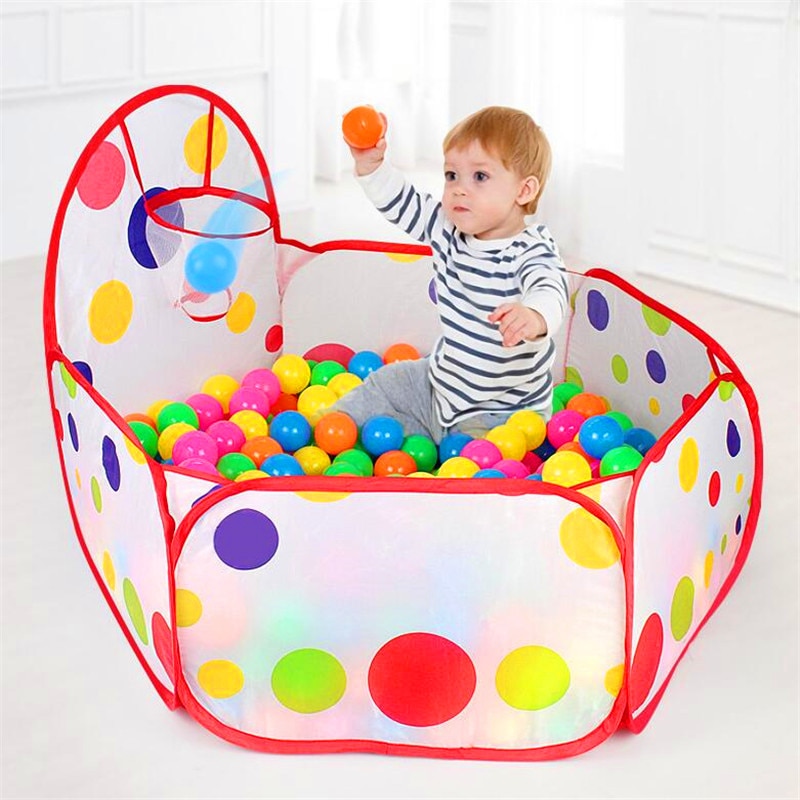 Nuovi Giocattoli Tenda Oceano Serie di Cartoni Animati Gioco della Palla Pits Piscina Portatile Pieghevole Per Bambini Sport All'aria Aperta Giocattolo Educativo Con Il Cestino