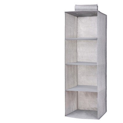 Armadio appeso borsa portaoggetti interstrato tipo di cassetto appendiabiti organizzatore portatile appendiabiti organizzatore nuovo: grey4