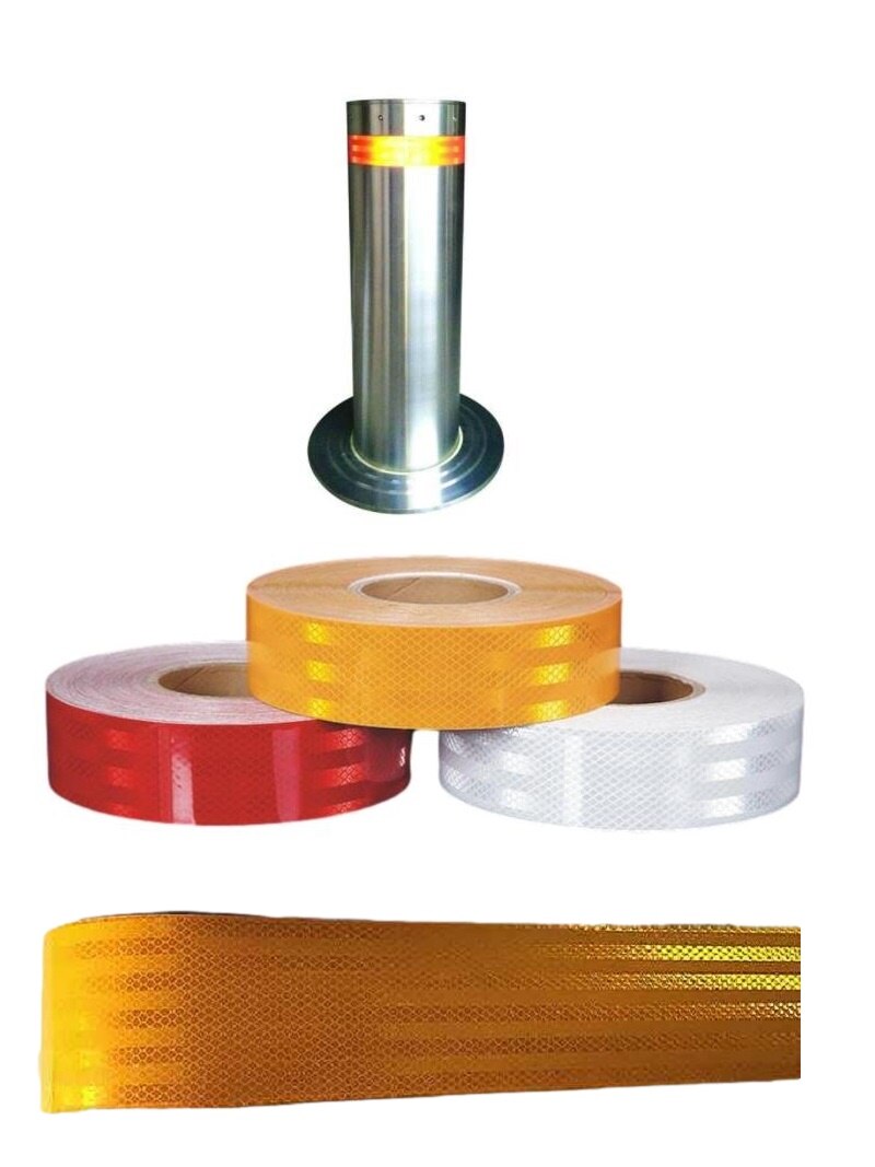 DOPENPSI 14 stuks rood zelfklevend reflecterend autoband, universele