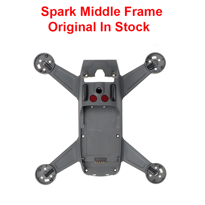 100% Originele Spark Midden Frame Body Shell Voor Dji Spark Drone Cover Behuizing Vervanging Service Onderdelen