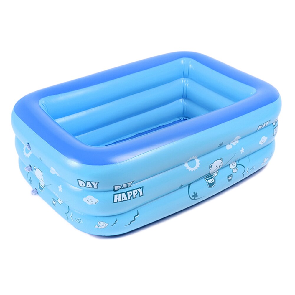 Bañera de baño para niños, para uso en el hogar, piscina inflable cuadrada, piscina inflable para niños GHS99