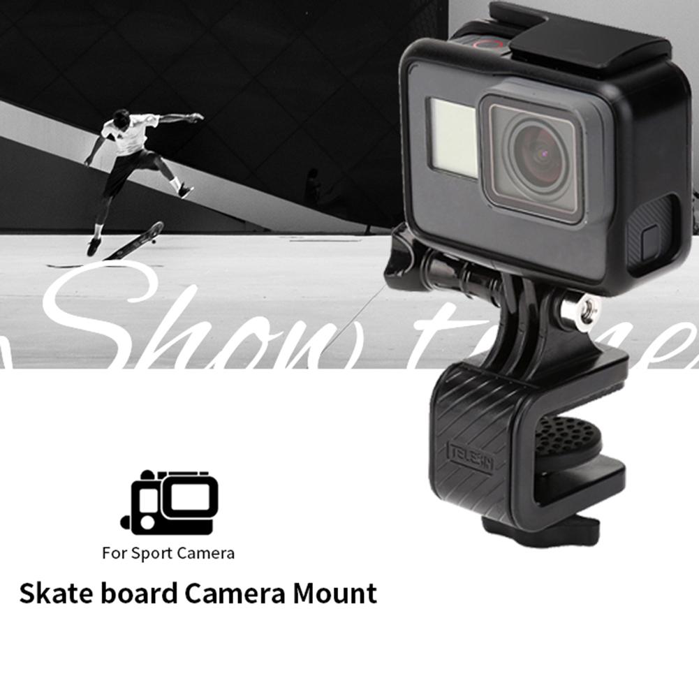 Support de fixation rotatif pour guidon de moto, Skateboard, vélo, caméra d&#39;action GoPro Hero